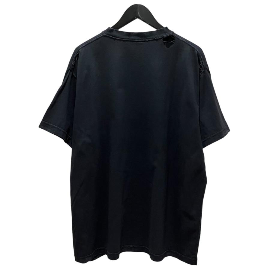 BALENCIAGA（バレンシアガ） ダメージ加工Tシャツ 831305 ブラック