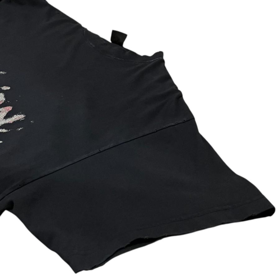 BALENCIAGA（バレンシアガ） ダメージ加工Tシャツ 831305 ブラック