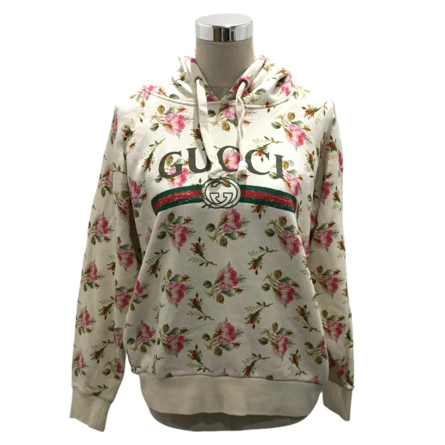 GUCCI（グッチ） 【値下げ】GUCCI ダメージ加工花柄プルオーバー 