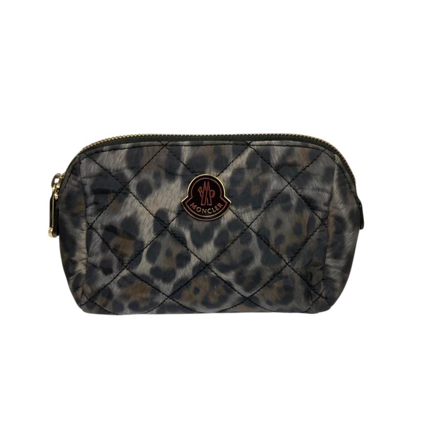MONCLER（モンクレール） ナイロンレオパードポーチ 3209A0081300