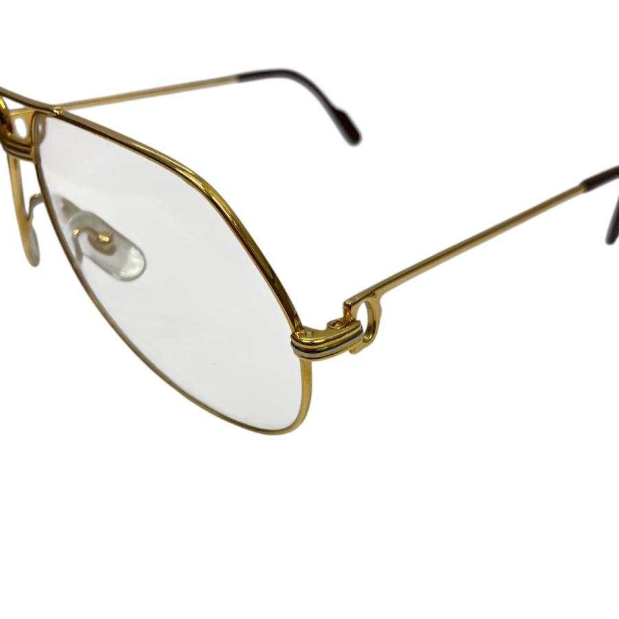 Cartier（カルティエ） トリニティサングラス ゴールド サイズ：140