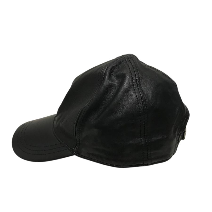 JIL SANDER（ジルサンダー） レザーキャップ J22TC0111 ブラック