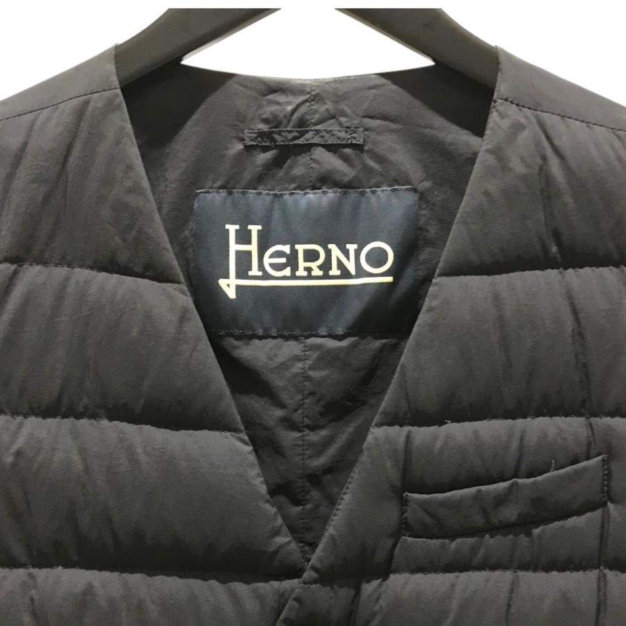 SALE❗️ヘルノ　ダウンベスト HERNO（ヘルノ） ダウンベスト PI0381U-19288-9200 ネイビー サイズ