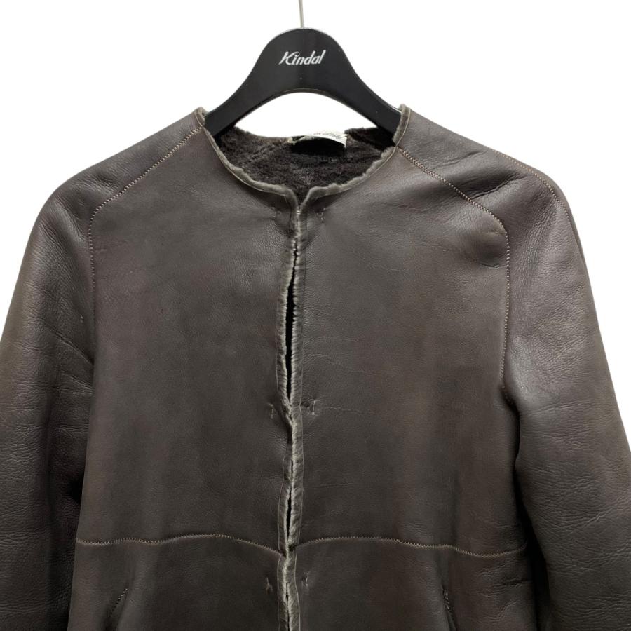 オピフィックス opifix レザージャケット ブラウン サイズ：38