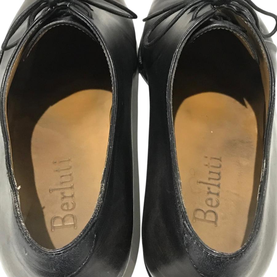 Berluti（ベルルッティ） レザーシューズ 0077 ブラック サイズ：6 1/2