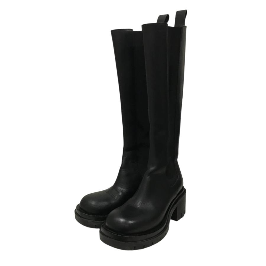 ボッテガヴェネタ パドルブーツ ブラックロングブーツ 37 ボッテガ パドルブーツ ブラック37 BOTTEGA VENETA ブラック ロング