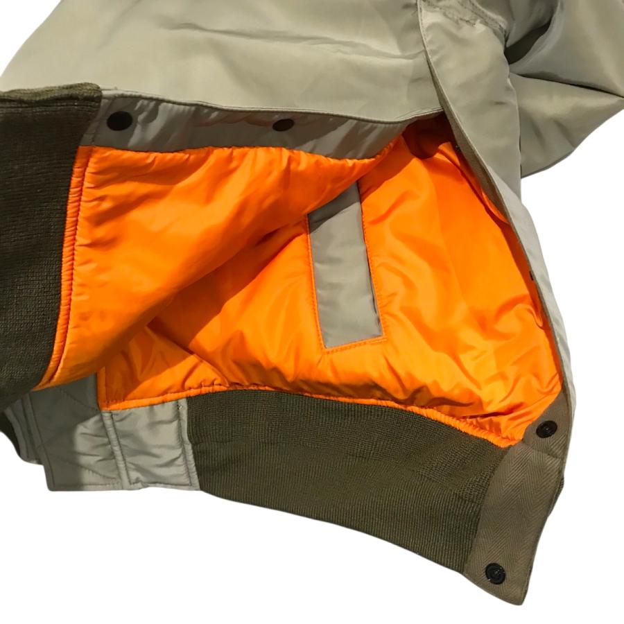 sacai（サカイ） 【SAMPLE品】 リバーシブルMA-1ジャケット オリーブ