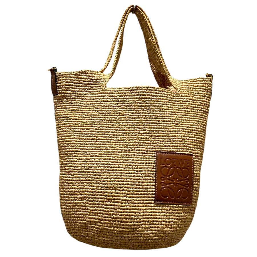 LOEWE ロエベ スリット ミニバッグ カゴバッグ LOEWE（ロエベ） 【スリットミニバッグ】 カゴハンドバッグ ナチュラル