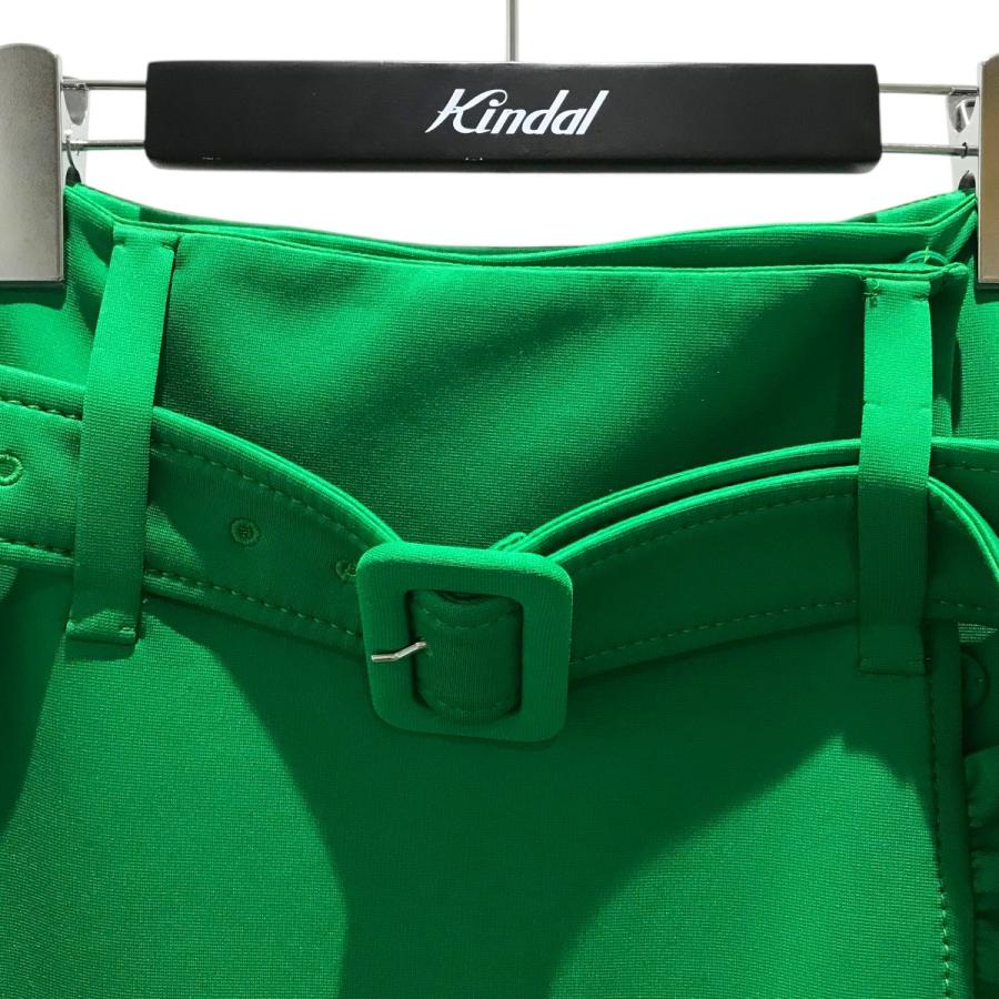 PRADA（プラダ） フリルスカート P1540H グリーン サイズ：36