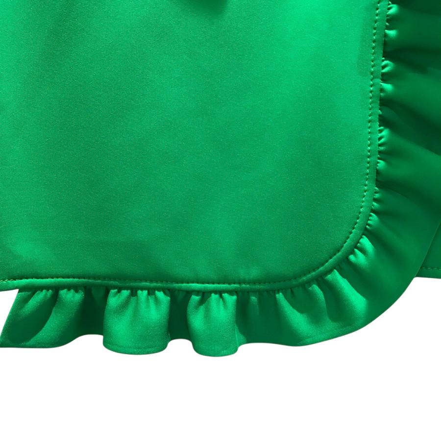 PRADA（プラダ） フリルスカート P1540H グリーン サイズ：36