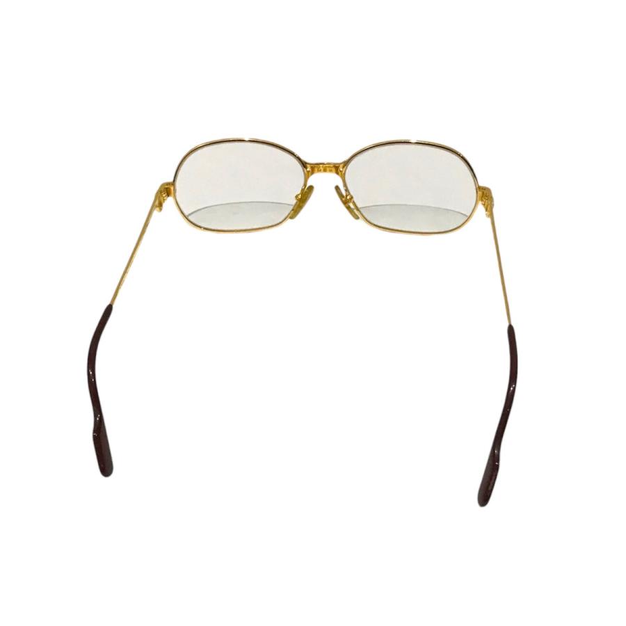 Cartier（カルティエ） マイヨン パンテール眼鏡 ゴールド×ブラウン