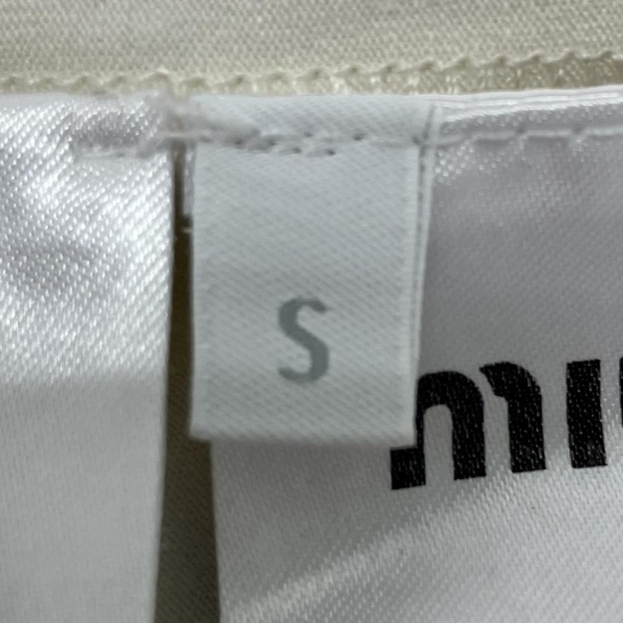 miu miu（ミュウミュウ） 【値下げ】MIU MIU プリントTシャツ ホワイト