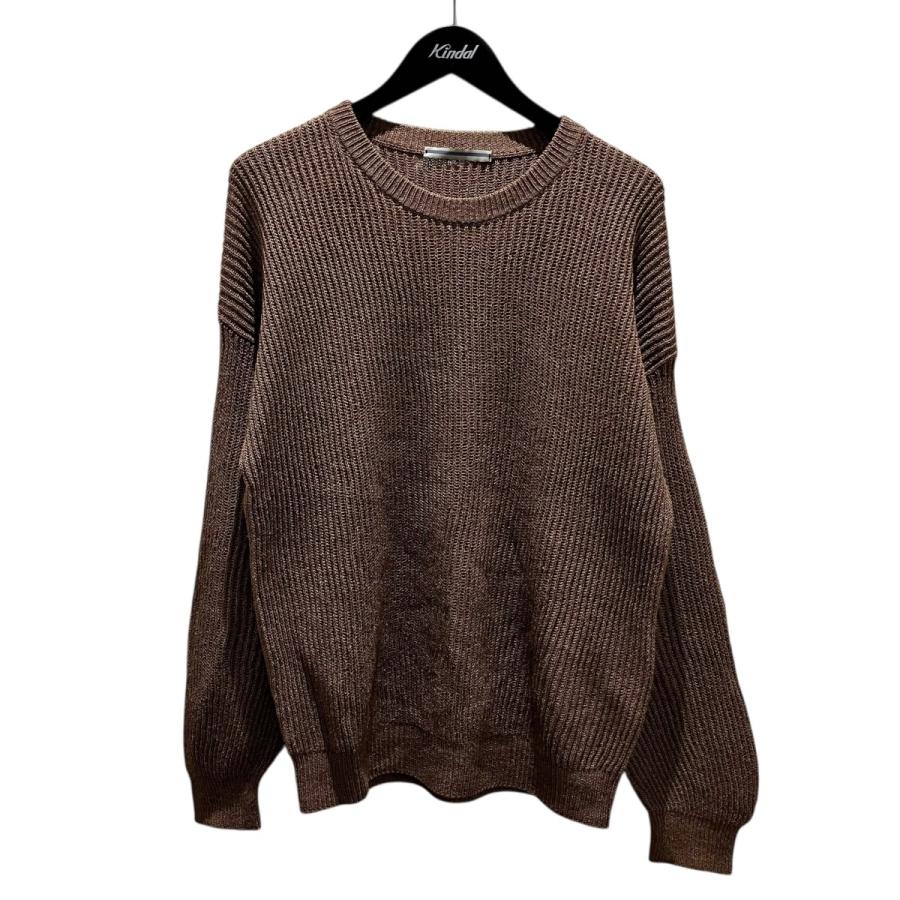 CristaSeya クリスタセヤ ペーパー混ニット 18-080-450-0030 ブラウン