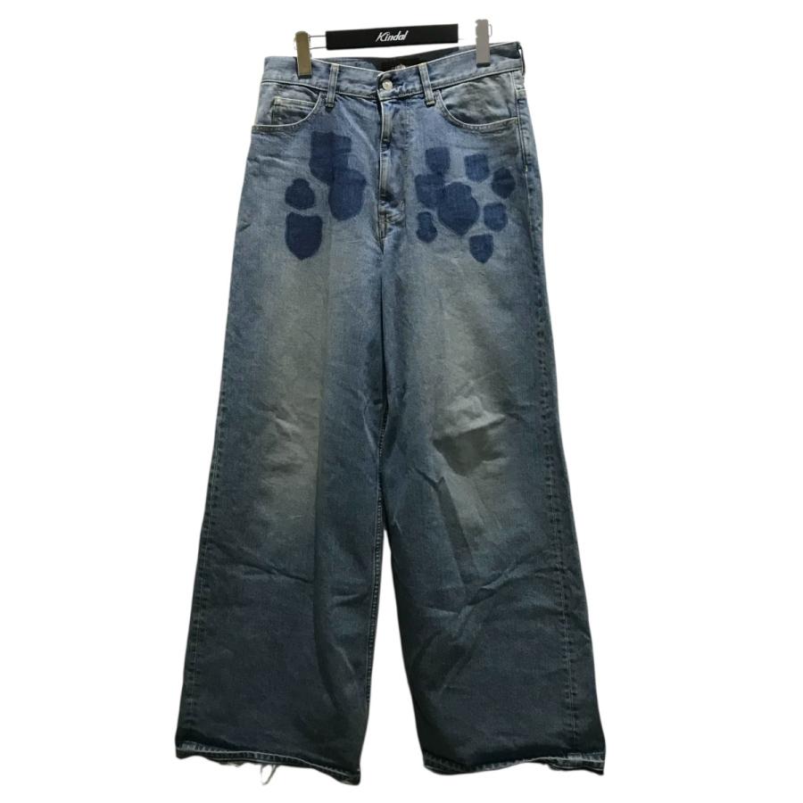 エムエーエスユー MASU 【BOYS EMBLEM BAGGY JEANS】 エンブレムバギー