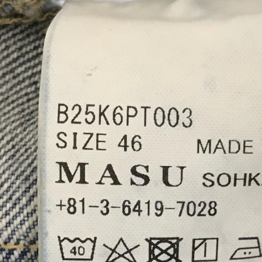 エムエーエスユー MASU 【BOYS EMBLEM BAGGY JEANS】 エンブレムバギー 