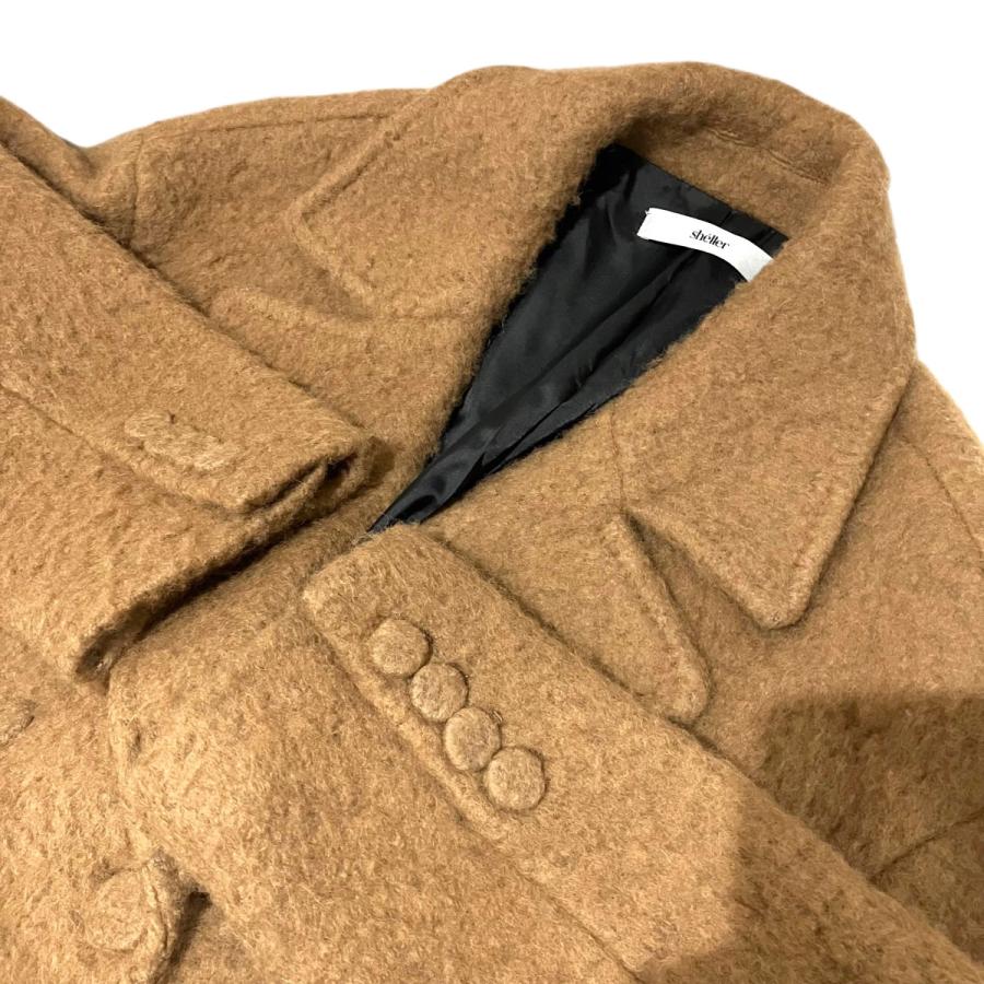 シェリエ sheller 【Handmade stitch wool jacket coat】 ダブルコート