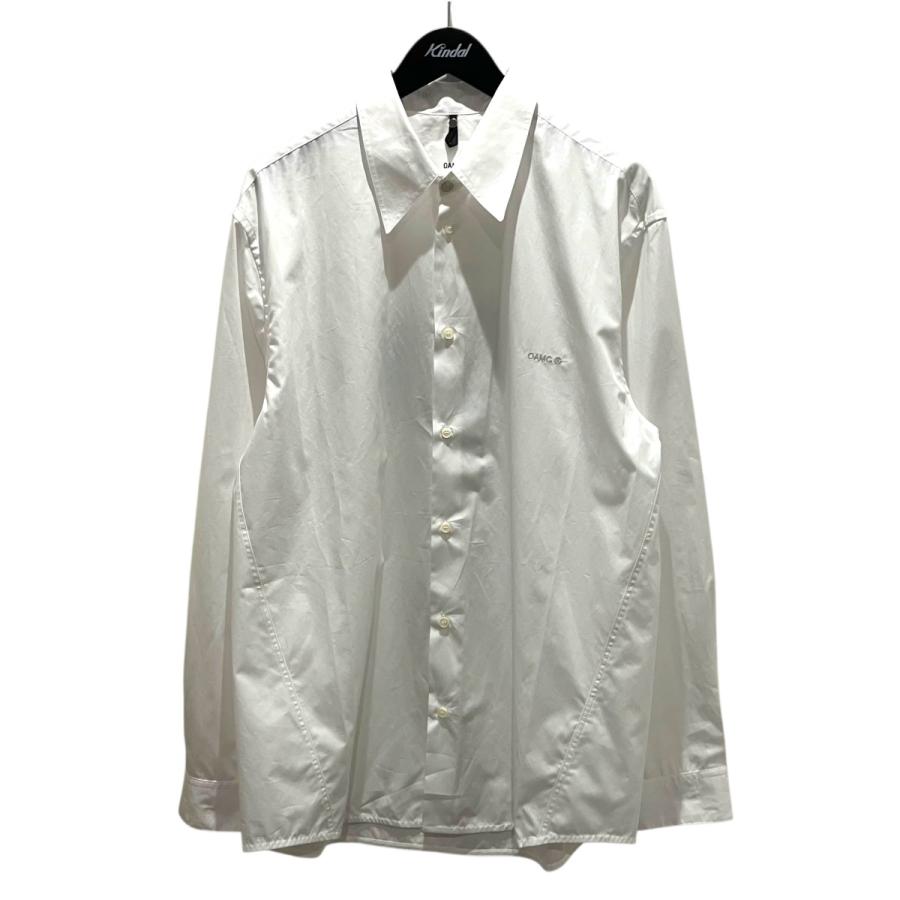 OAMC（オーエーエムシー） OAMC 25AW 【White Shirt With Silk Patch