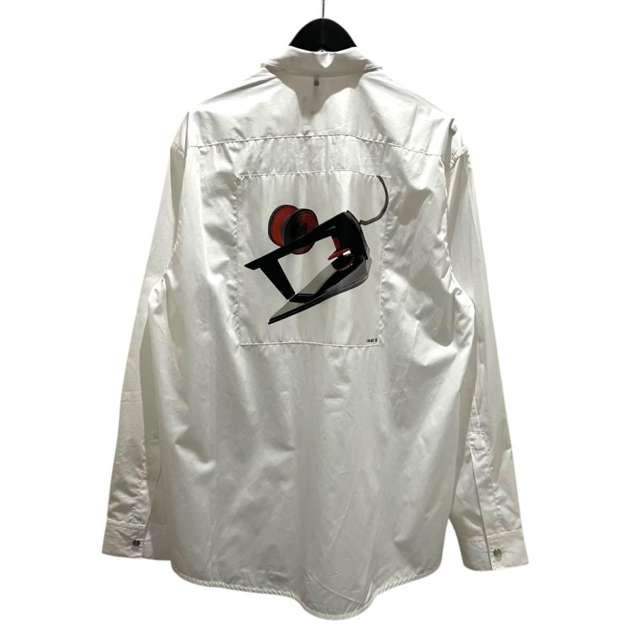 OAMC（オーエーエムシー） OAMC 25AW 【White Shirt With Silk Patch