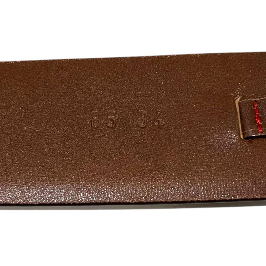 Berluti（ベルルッティ） レザーベルト ブラウン サイズ：85 34