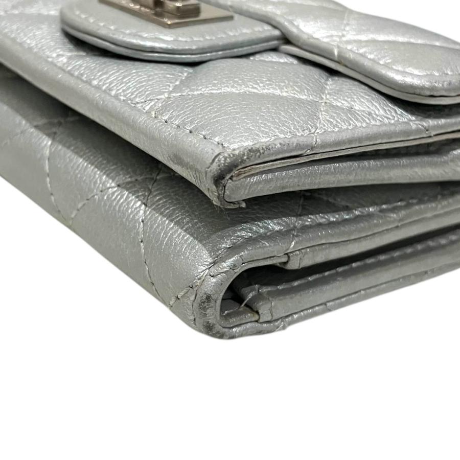 CHANEL（シャネル） 【マトラッセコンパクトウォレット】 3つ折り財布