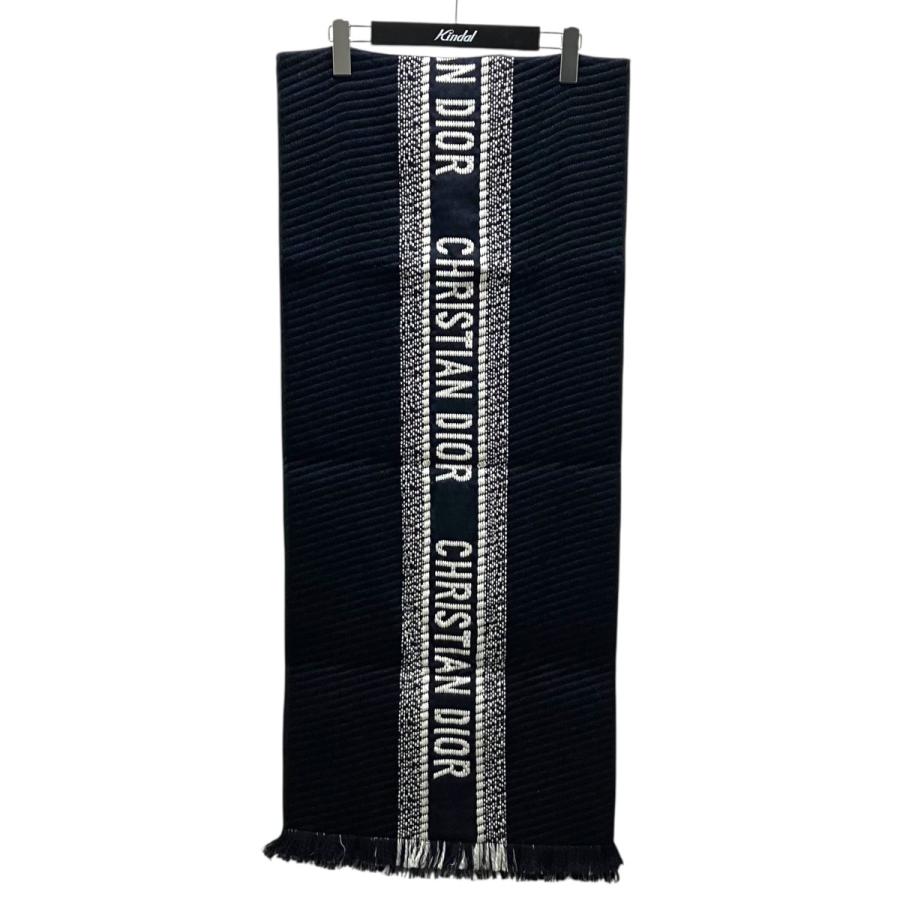 Christian Dior（クリスチャン・ディオール） ロゴオブリークマフラー