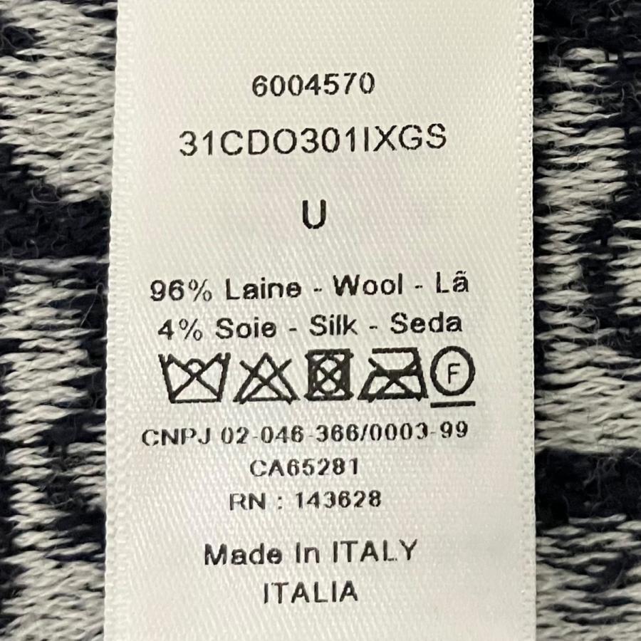 Christian Dior（クリスチャン・ディオール） ロゴオブリークマフラー