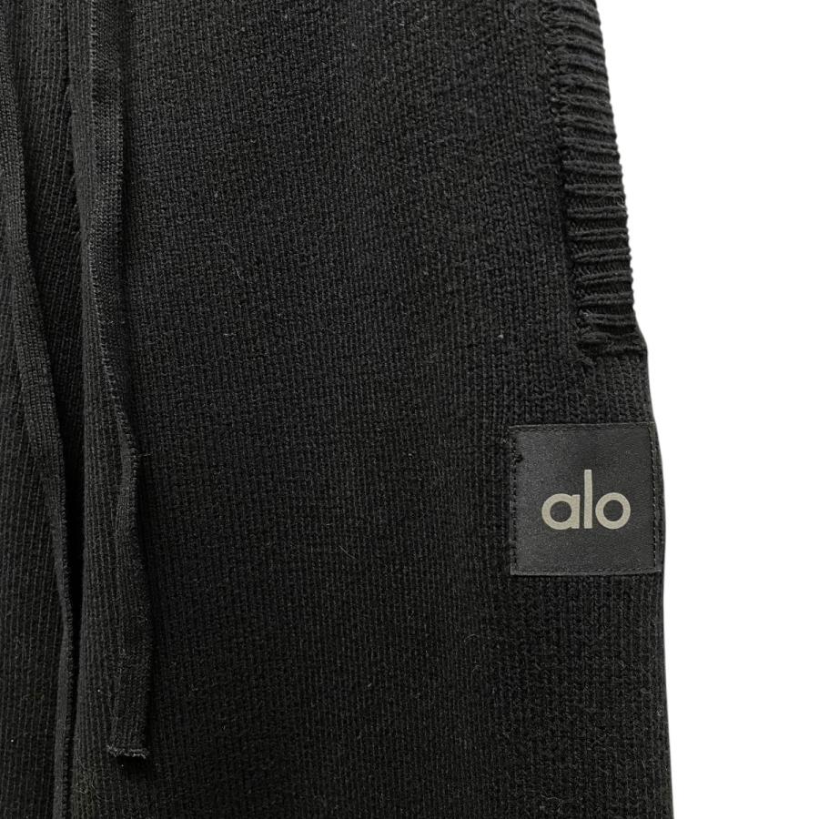 Alo Yoga アロー ヨガ ニットパンツ ブラック サイズ：S