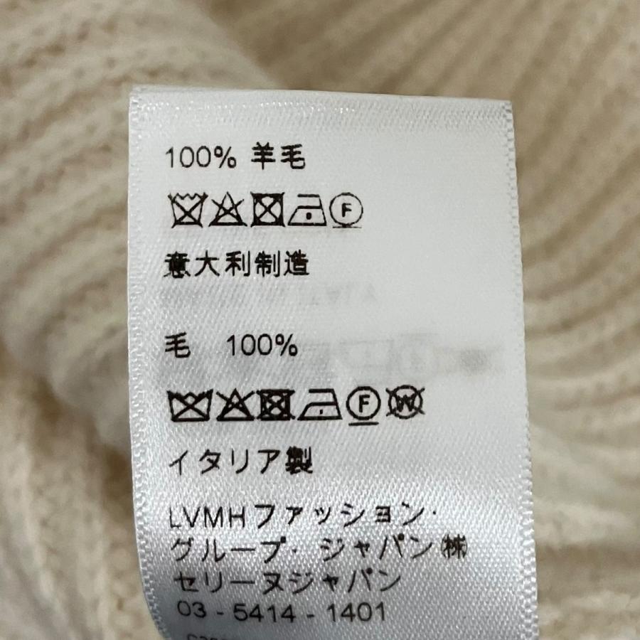 セリーヌ CELINE ロゴスパンコールニット 2A09X66Q ベージュ サイズ：Lの画像