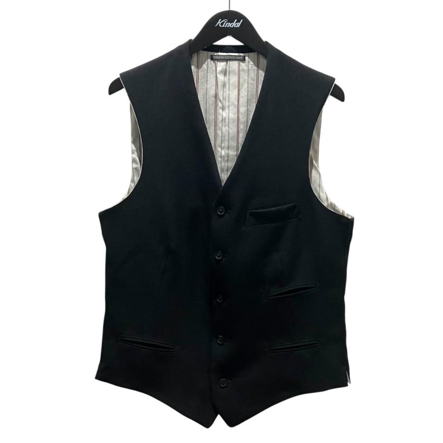 Yohji Yamamoto pourhomme ヨウジヤマモト ベストジレ yohji yamamoto - pour homme | プリーツベスト / TAタキシードジレ
