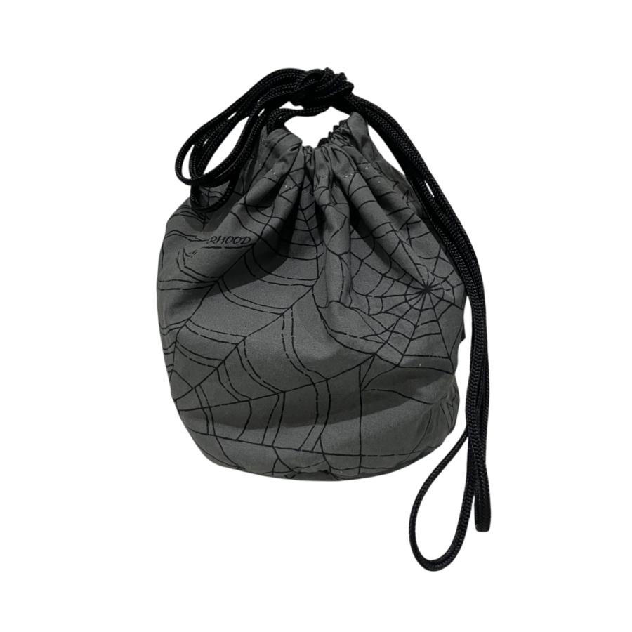 NEIGHBORHOOD（ネイバーフッド） 【SPIDERWEB DRAWSTRING BAG】 巾着