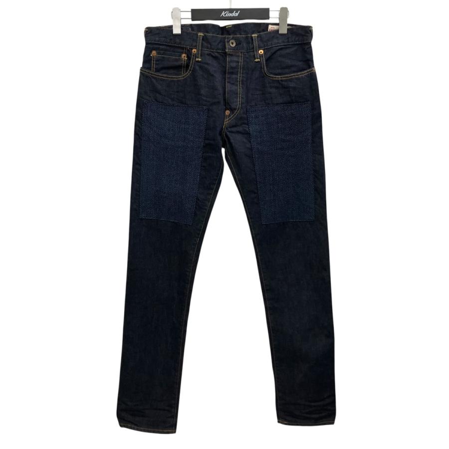 値下げ】EVISU フロント切替デニムパンツ Lot．2023 インディゴ サイズ