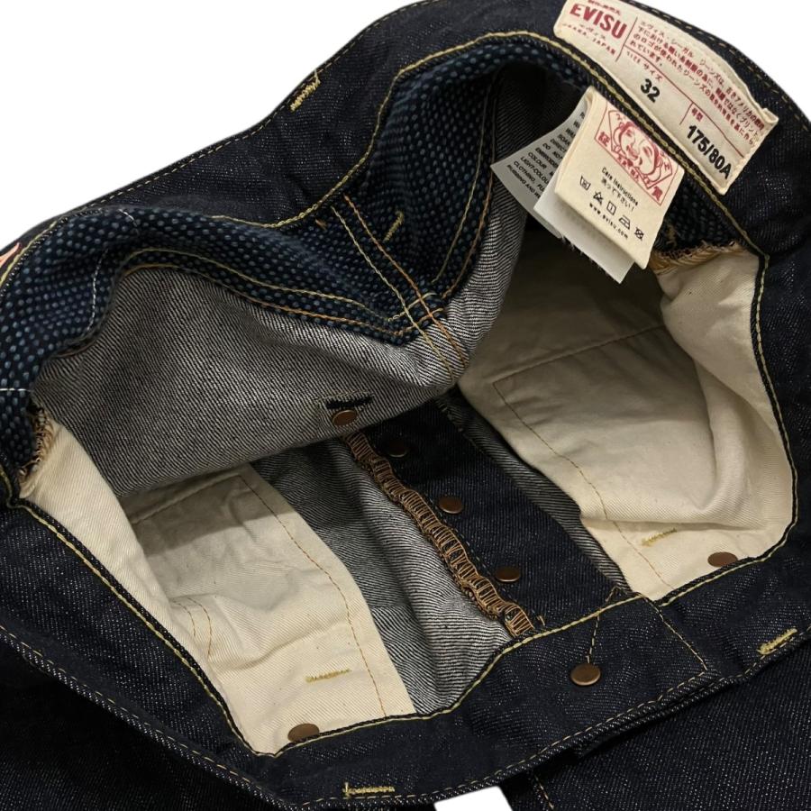 エヴィス EVISU フロント切替デニムパンツ Lot．2023 インディゴ