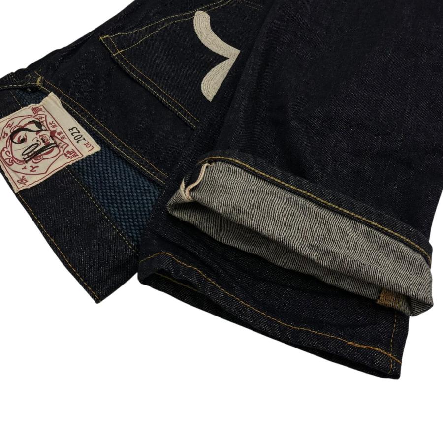 エヴィス32インチ エヴィス EVISU フロント切替デニムパンツ Lot．2023 インディゴ