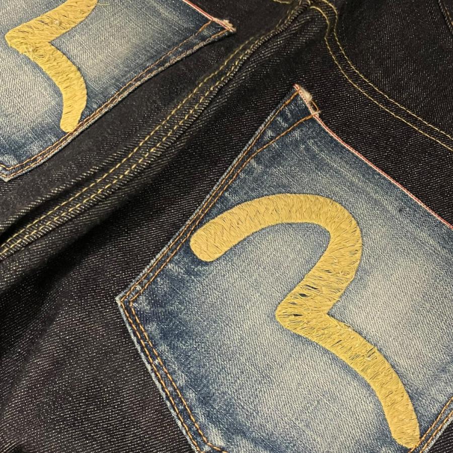 エヴィス EVISU デニムパンツ Lot．2008 インディゴ サイズ：32