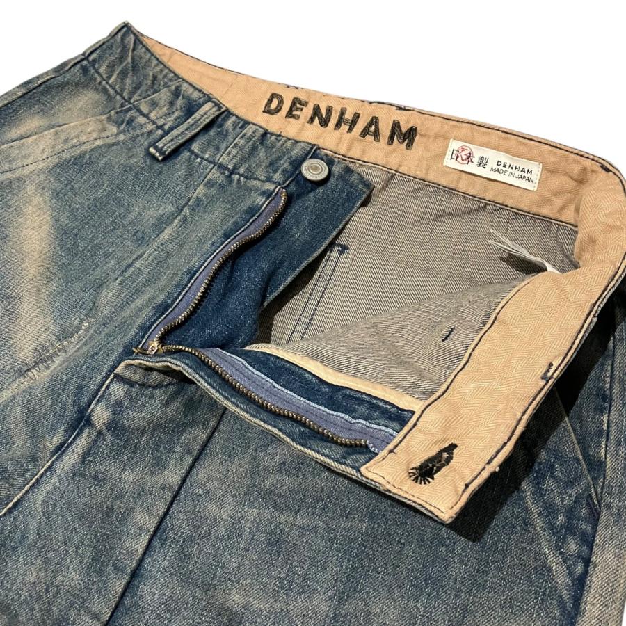DENHAM（デンハム） 【FATIGUE MIU WMBSF】 USED加工デニムパンツ 01