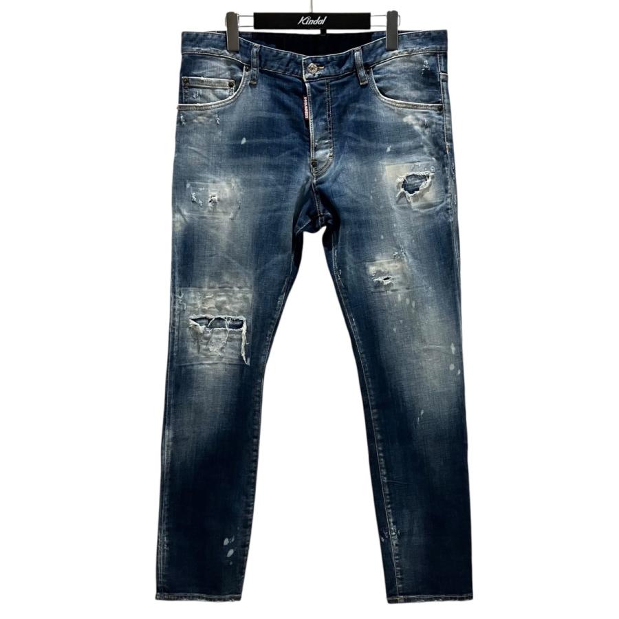 しんちゃん正規店購入ディースクエアード ストレッチデニム　サイズ52 DSQUARED2（ディースクエアード） ストレッチデニムパンツ S74LB0953