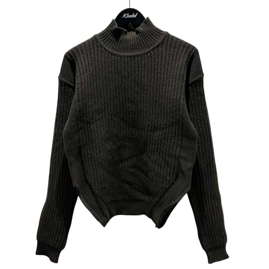 Rick Owens リックオウエンス 立体編みニット Rick Owens（リック・オウエンス） リブニット RP18F4661 ダークダスト