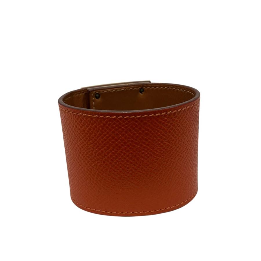 HERMES（エルメス） HERMES 2014 ケリードッグバングル オレンジ 