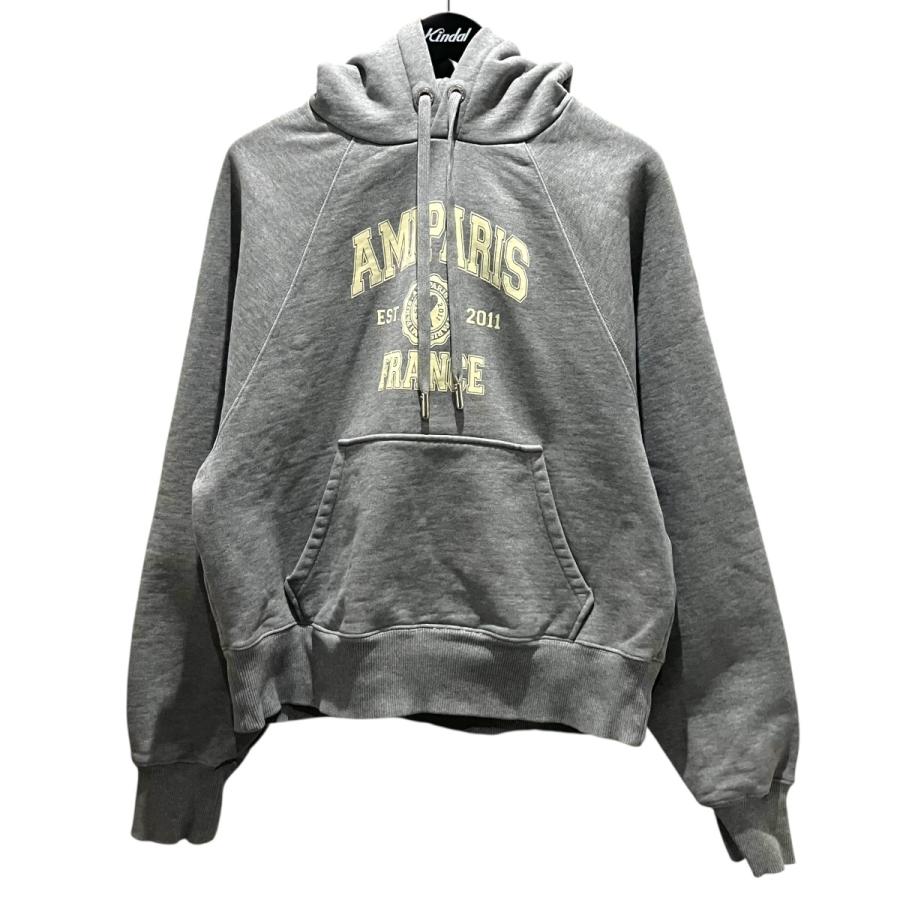 アミパリス AMI PARIS プルオーバーパーカー USW210．747 グレー