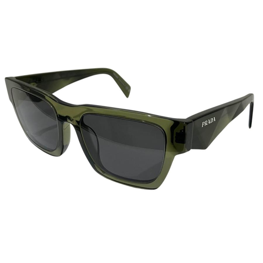 正規品　美品　プラダ　べっこう調　デカサングラス　SPR06R-F ブラウン PRADA（プラダ） サングラス SPR A06-F グリーン サイズ：54□19-145