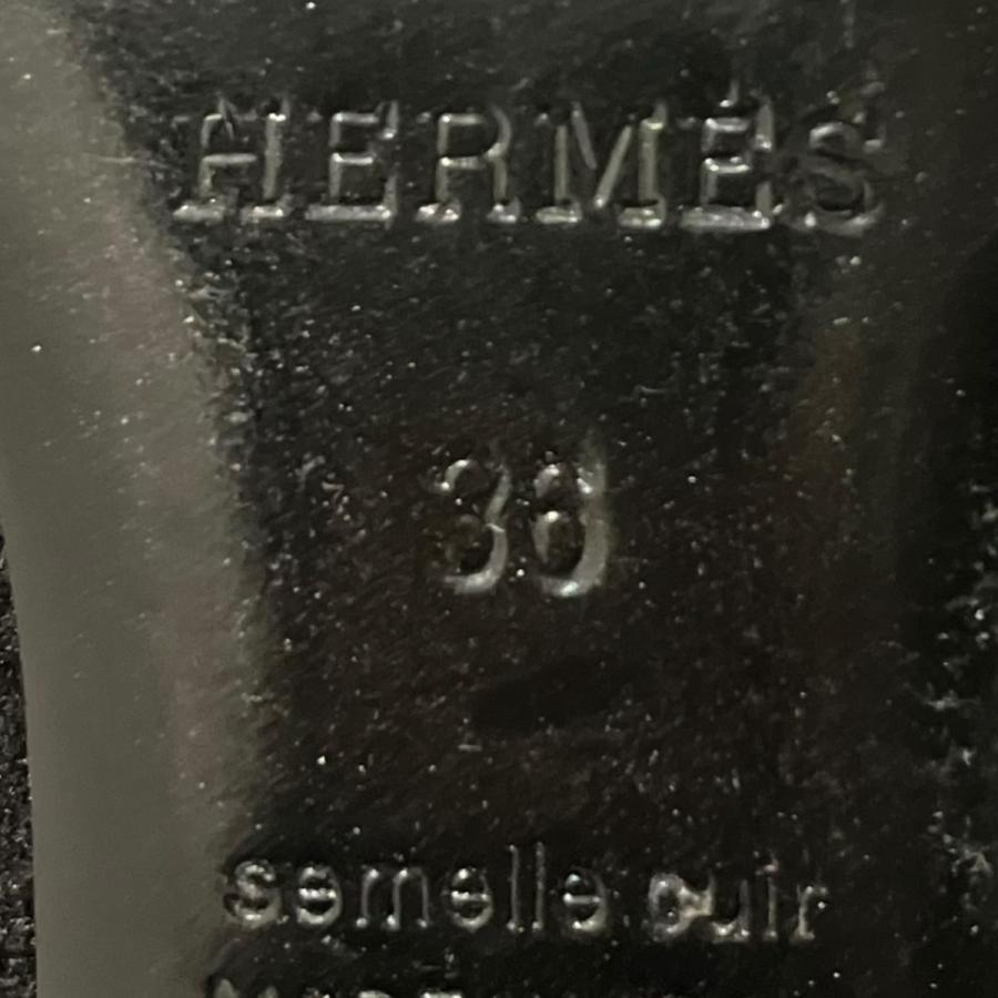 HERMES（エルメス） ショートブーツ ブラック サイズ：36