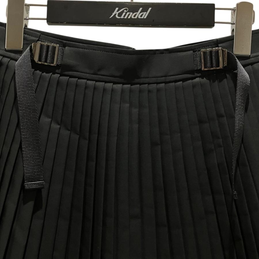 クリスチャンディオール Christian Dior ミニプリーツスカート 441J68A3332 ブラック サイズ：34の画像