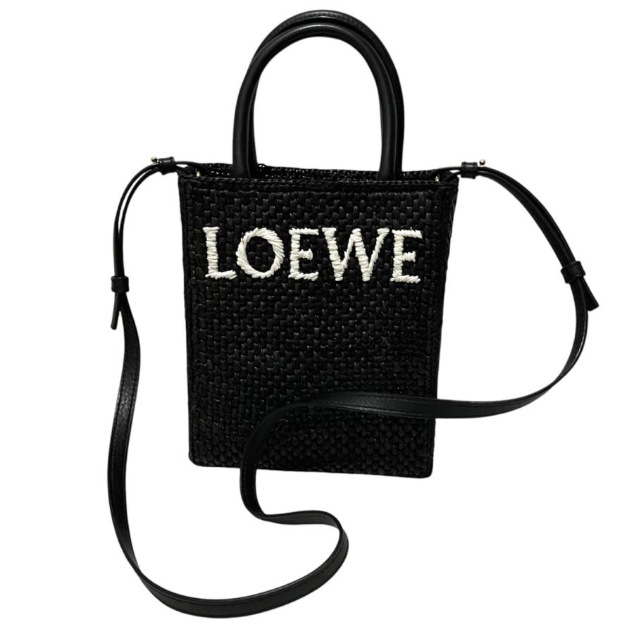 ロエベ LOEWE 【A5トート】 2WAYショルダーバッグ A563S30X09 ブラックの画像