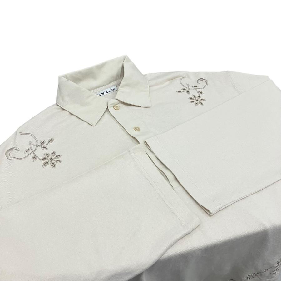 Acne Studios ベージュ ポロシャツ Acne Studios（アクネ ストゥディオズ） ポロシャツ FN-WN-TSHI000520