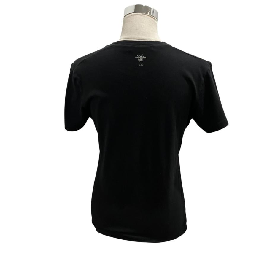 クリスチャンディオール Christian Dior プリントTシャツ 7A23503TT428 ブラック サイズ：Sの画像