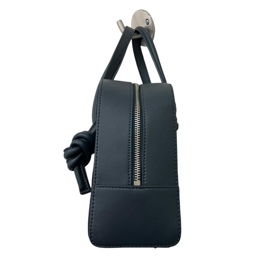 VASIC ネイビー レザー ハンドバッグ VASIC（ヴァジック） ハンドバッグ ネイビー : カインドオルYahoo!店