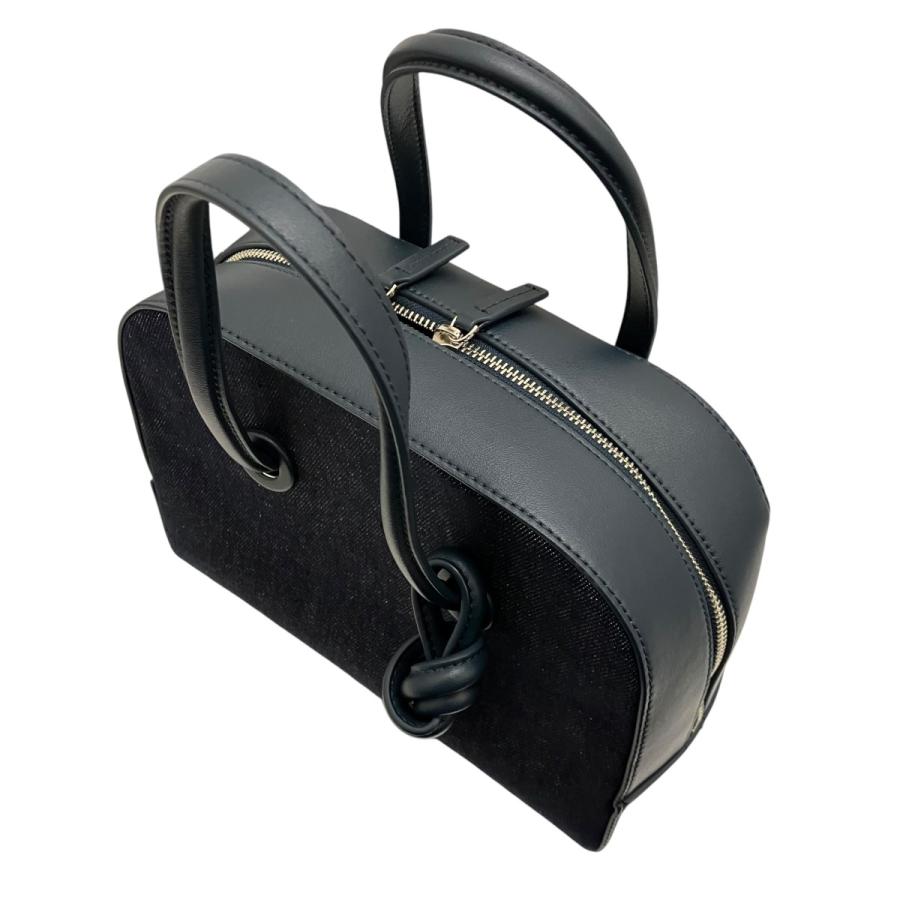 VASIC ネイビー レザー ハンドバッグ VASIC（ヴァジック） ハンドバッグ ネイビー : カインドオルYahoo!店