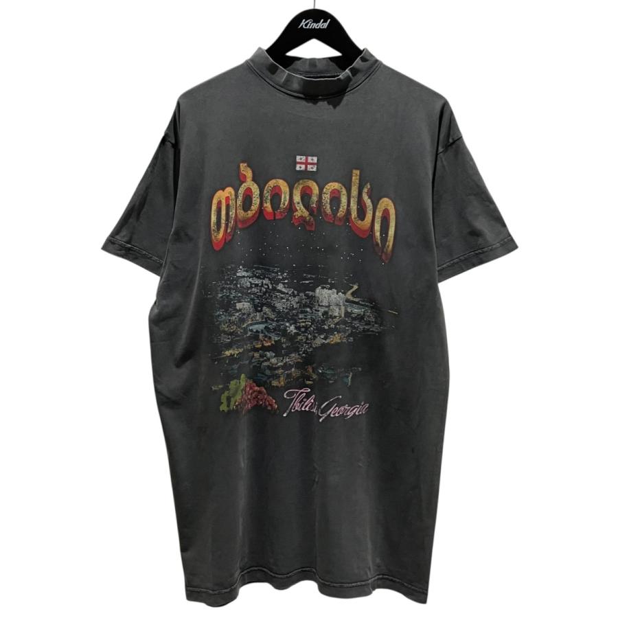 BALENCIAGA（バレンシアガ） 【Tbilisi Oversized T-Shirt 】 USED加工