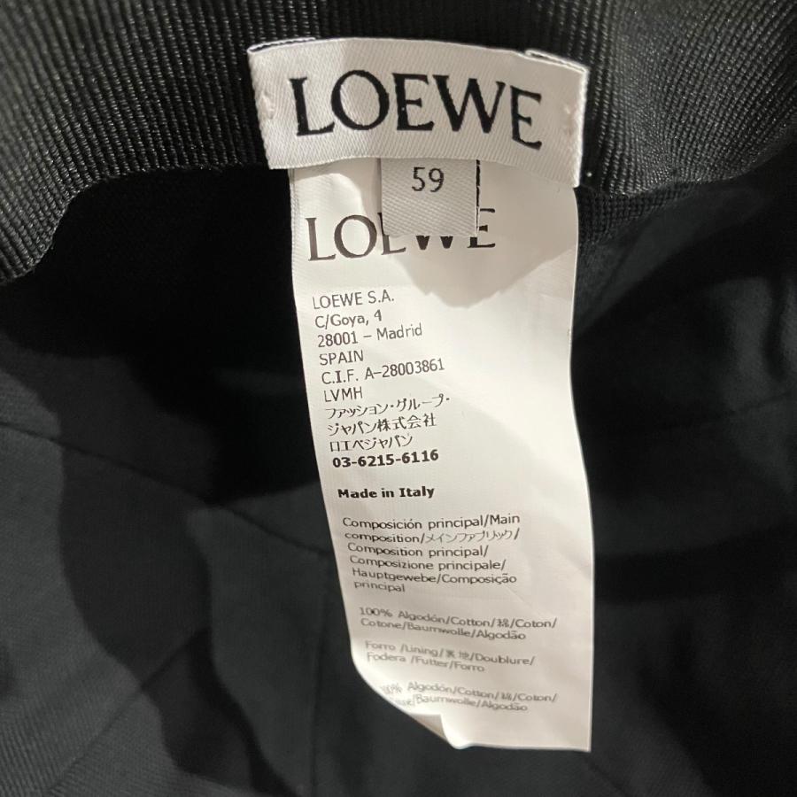 LOEWE（ロエベ） ロゴキャップ K820AA2X01 ブラック サイズ：59