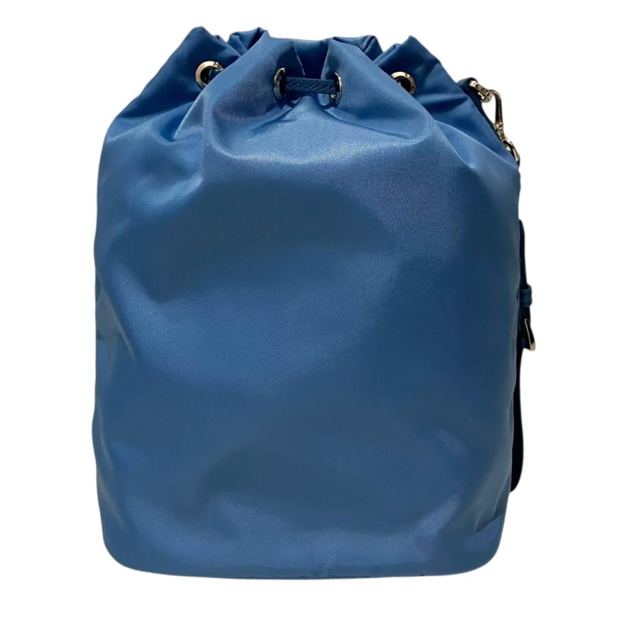 PRADA（プラダ） 【Re-Nylon ポーチ】 巾着バッグ 1NS369 スカイブルー